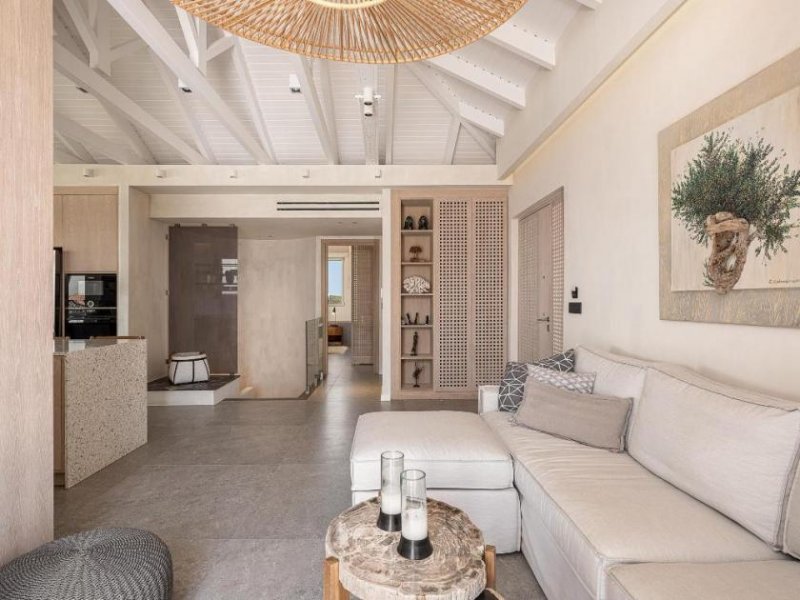 Tersana Kreta, Tersana: Wunderschöne Villa mit atemberaubendem Meer- und Sonnenuntergangsblick zu verkaufen Haus kaufen